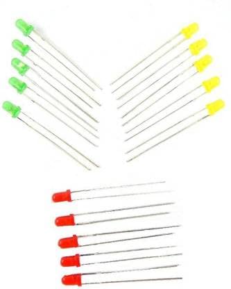 COMBO Ultra Bright LED Green Red Yellow,